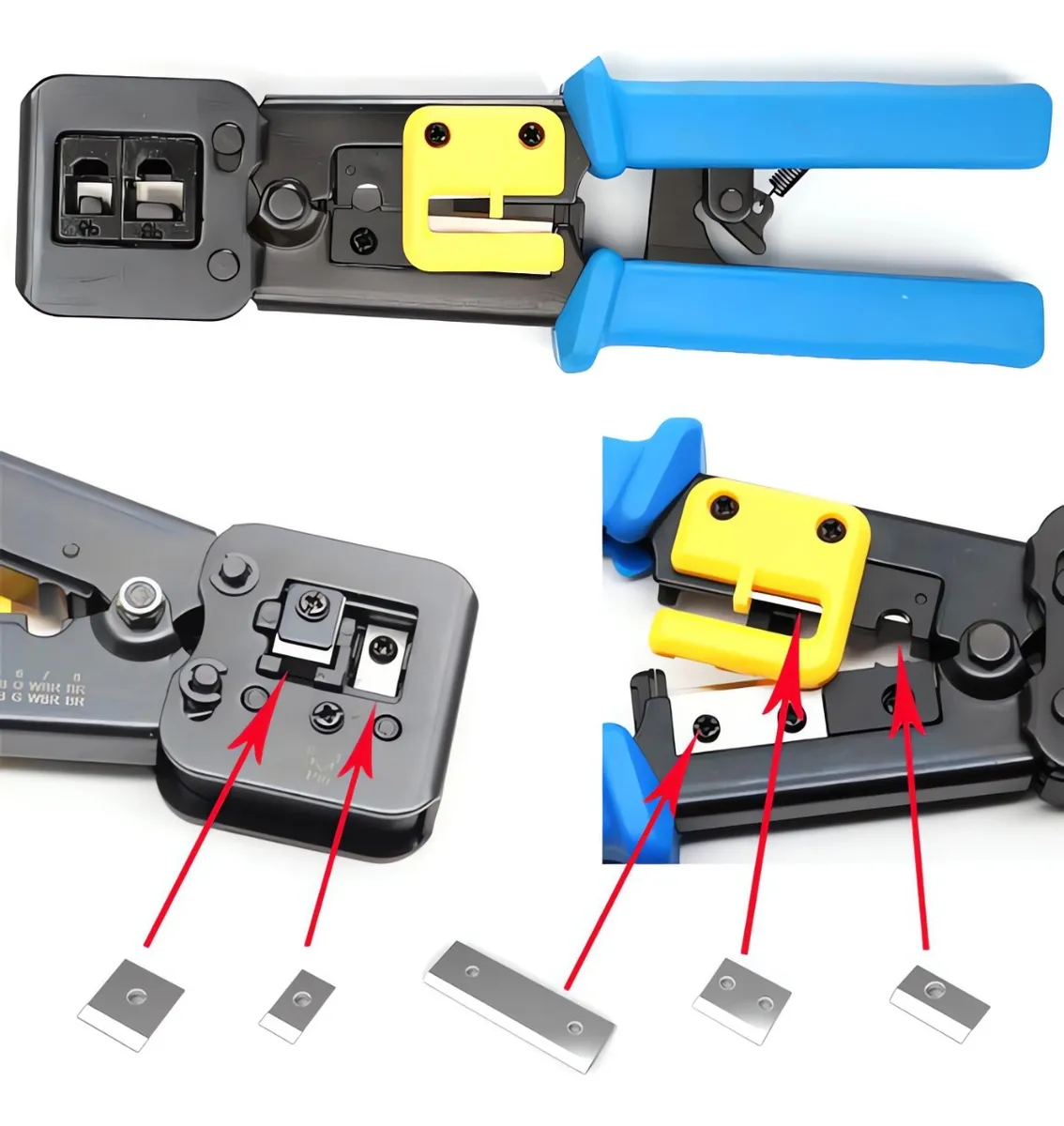 ALICATE DE CRIMPAGEM 8P/6P EZ CRIMP PARA CONECTORES DE PASSAGEM - Imagem 4
